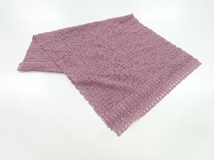 レース花模様ショール